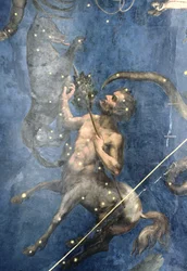 Centaurus, from the ceiling of the Sala dello Zodiaco, 1579